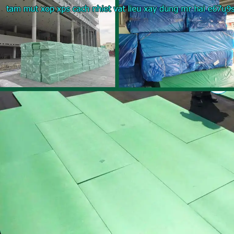 Model tấm mút xốp XPS cách nhiệt Vật Liệu Xây Dựng Mr.HẢI: E67U9S Model tấm mút xốp XPS cách nhiệt Vật Liệu Xây Dựng Mr.HẢI: E67U9S