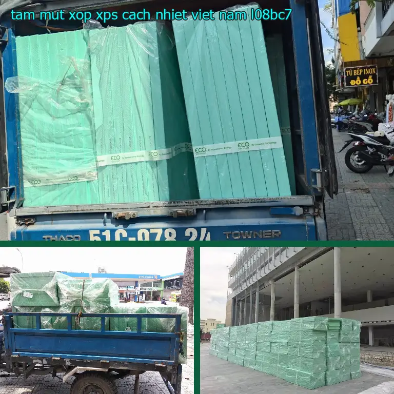 Model tấm mút xốp XPS cách nhiệt Viet Nam: L08BC7 Model tấm mút xốp XPS cách nhiệt Viet Nam: L08BC7