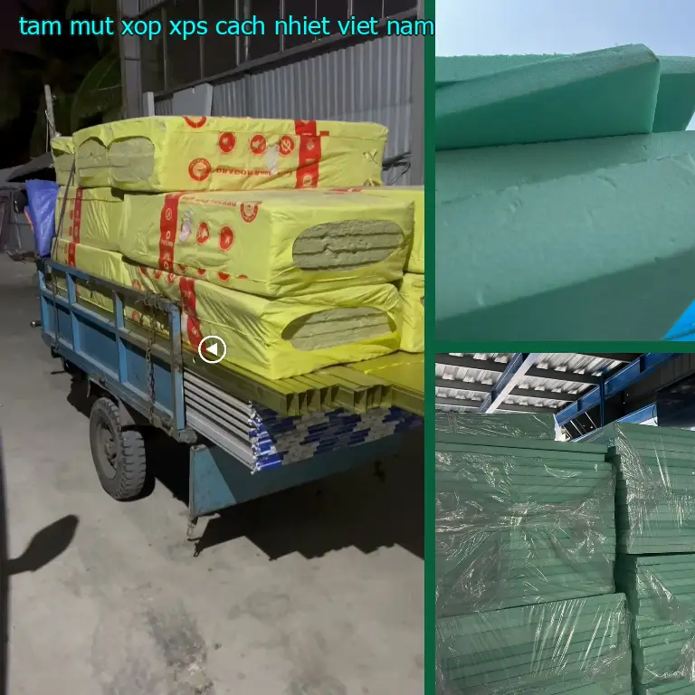 Tấm mút xốp XPS cách nhiệt Việt Nam