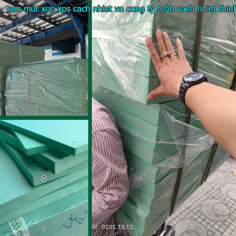 Nhà sản xuất tấm mút xốp XPS cách nhiệt VN: Công ty TNHH cách nhiệt Thịnh Phát Nhà sản xuất tấm mút xốp XPS cách nhiệt VN: Công ty TNHH cách nhiệt Thịnh Phát