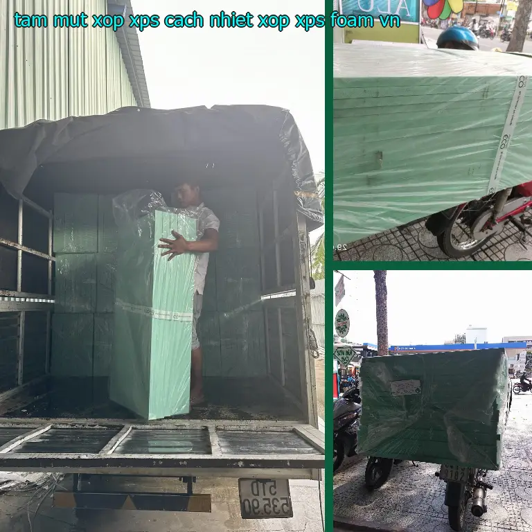 Xuất xứ tấm mút xốp XPS cách nhiệt Xốp XPS Foam: VN