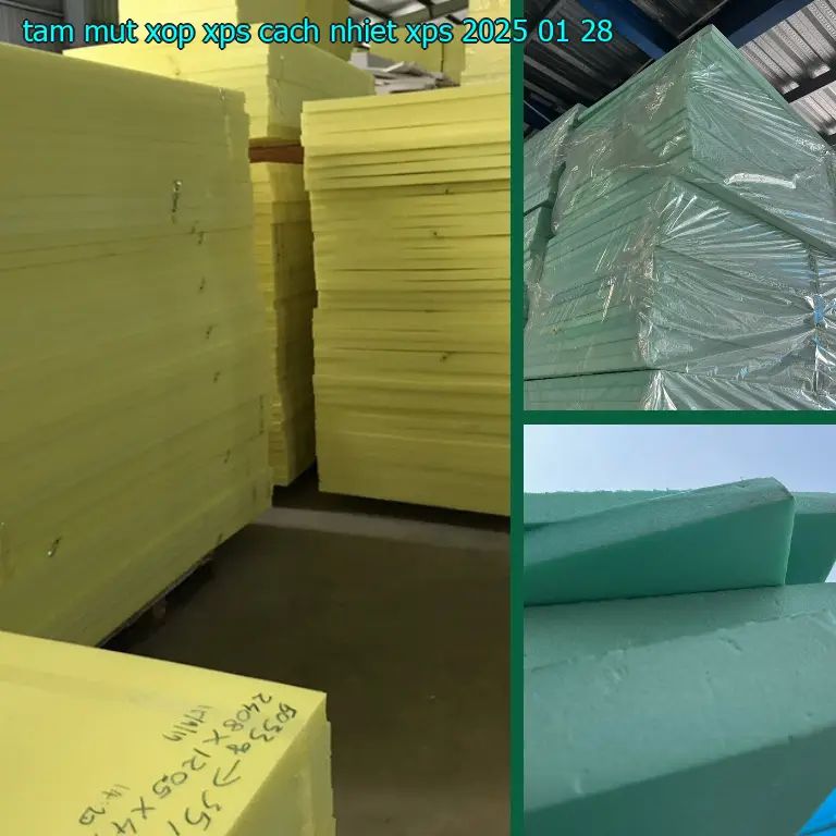 Ngày sản xuất tấm mút xốp XPS cách nhiệt XPS: 2025-01-28 Ngày sản xuất tấm mút xốp XPS cách nhiệt XPS: 2025-01-28