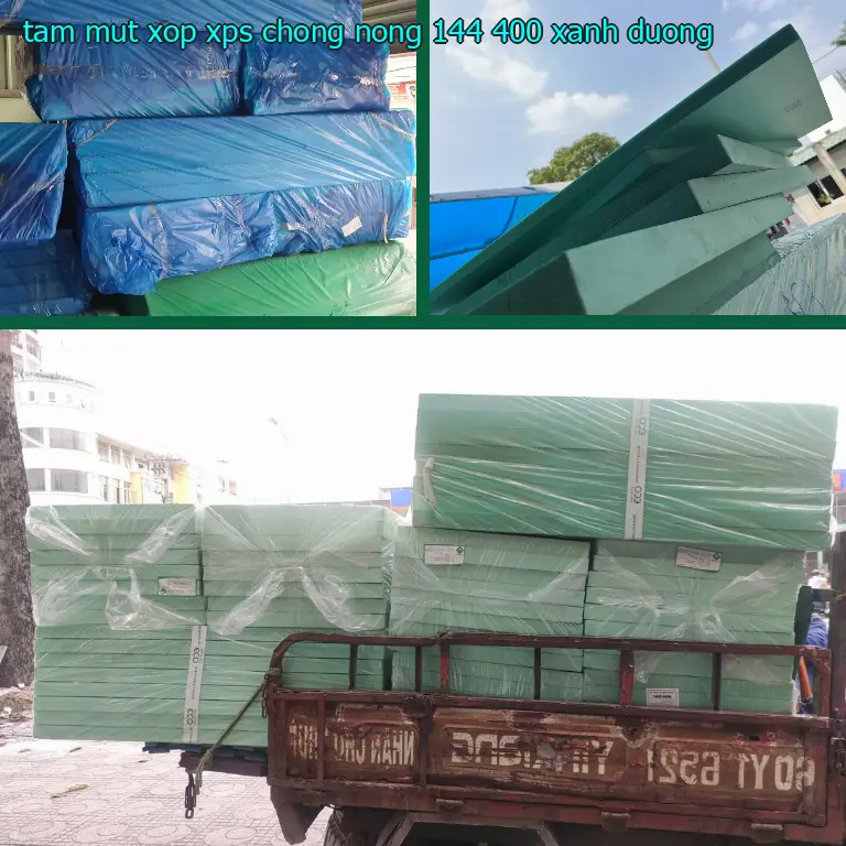 Màu sắc tấm mút xốp XPS chống nóng 144.400₫: Xanh dương Màu sắc tấm mút xốp XPS chống nóng 144.400₫: Xanh dương