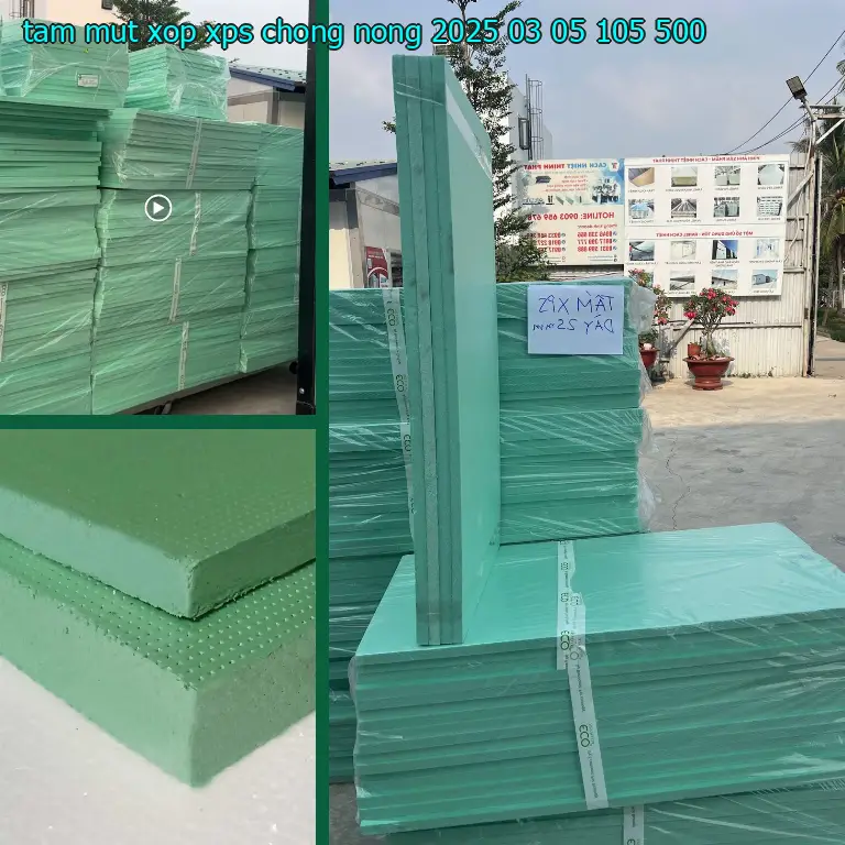 Giá tấm mút xốp XPS chống nóng 2025-03-05: 105.500₫