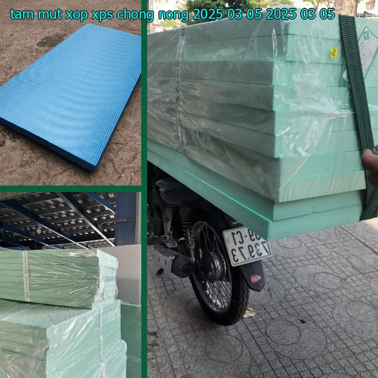 Ngày sản xuất tấm mút xốp XPS chống nóng 2025-03-05: 2025-03-05