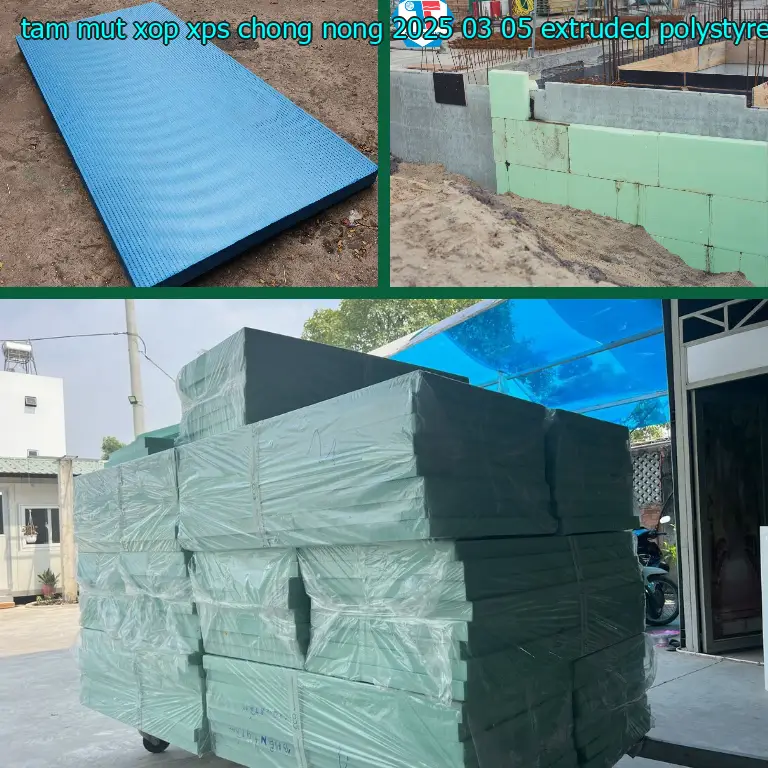 Chất liệu tấm mút xốp XPS chống nóng 2025-03-05: Extruded Polystyrene Foam