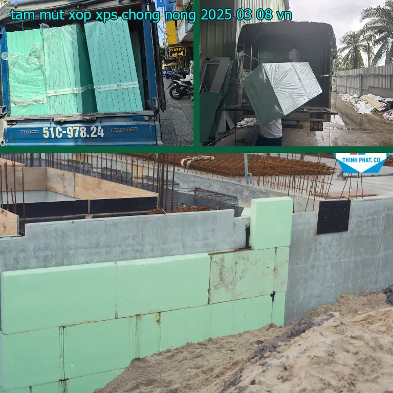 Xuất xứ tấm mút xốp XPS chống nóng 2025-03-08: VN