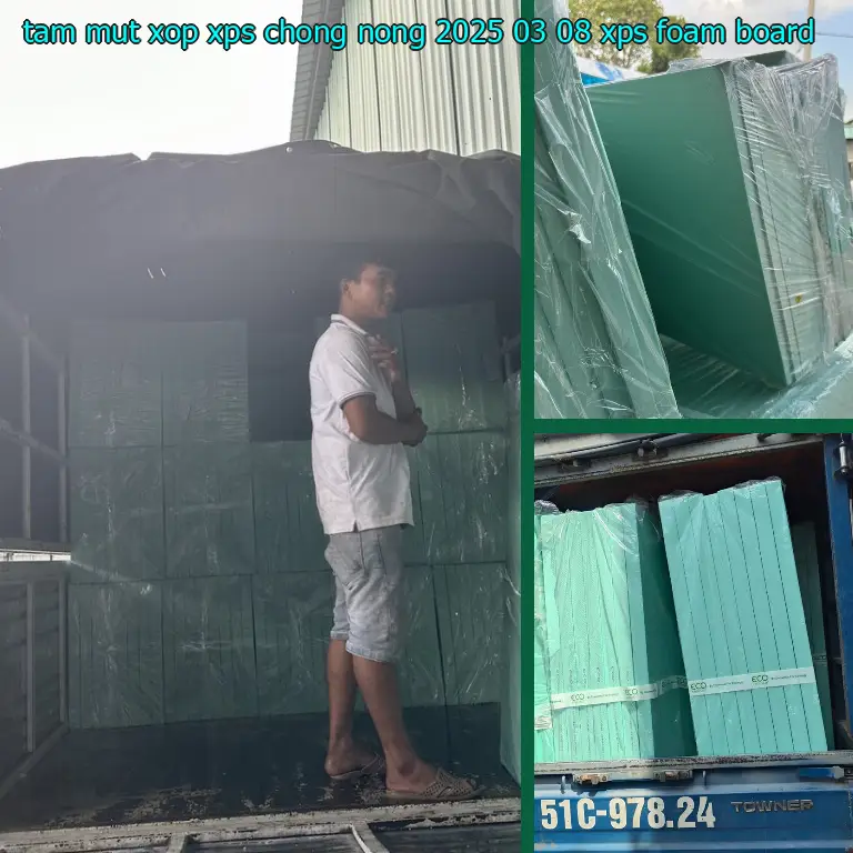 Danh mục tấm mút xốp XPS chống nóng 2025-03-08: XPS Foam Board