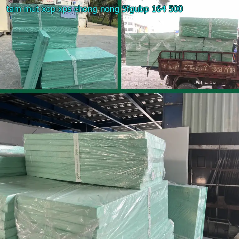 Đơn giá tấm mút xốp XPS chống nóng 5FGUBP: 164.500₫ Đơn giá tấm mút xốp XPS chống nóng 5FGUBP: 164.500₫