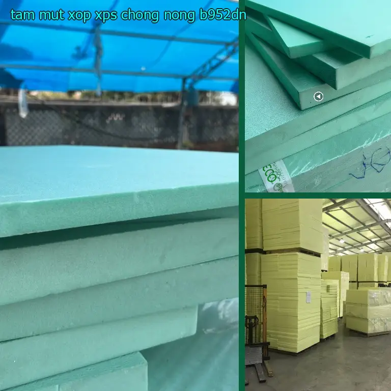 Tấm mút xốp XPS chống nóng B952DN
