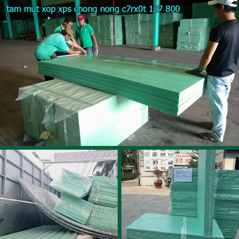 Đơn giá tấm mút xốp XPS chống nóng C7RX0T: 127.800₫