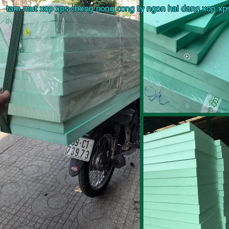 Danh mục tấm mút xốp XPS chống nóng Công ty Ngọn Hải Đăng: Xốp XPS Foam Danh mục tấm mút xốp XPS chống nóng Công ty Ngọn Hải Đăng: Xốp XPS Foam