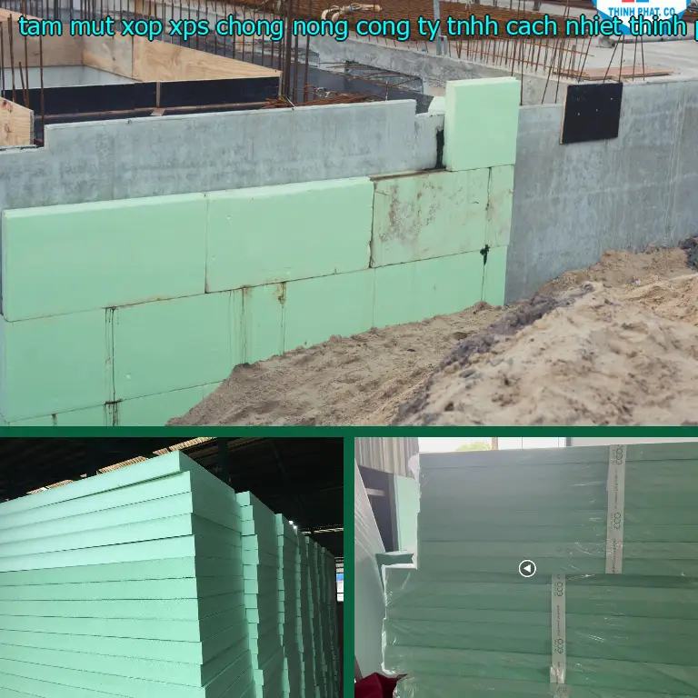 Model tấm mút xốp XPS chống nóng Công ty TNHH cách nhiệt Thịnh Phát: 9KV5FD