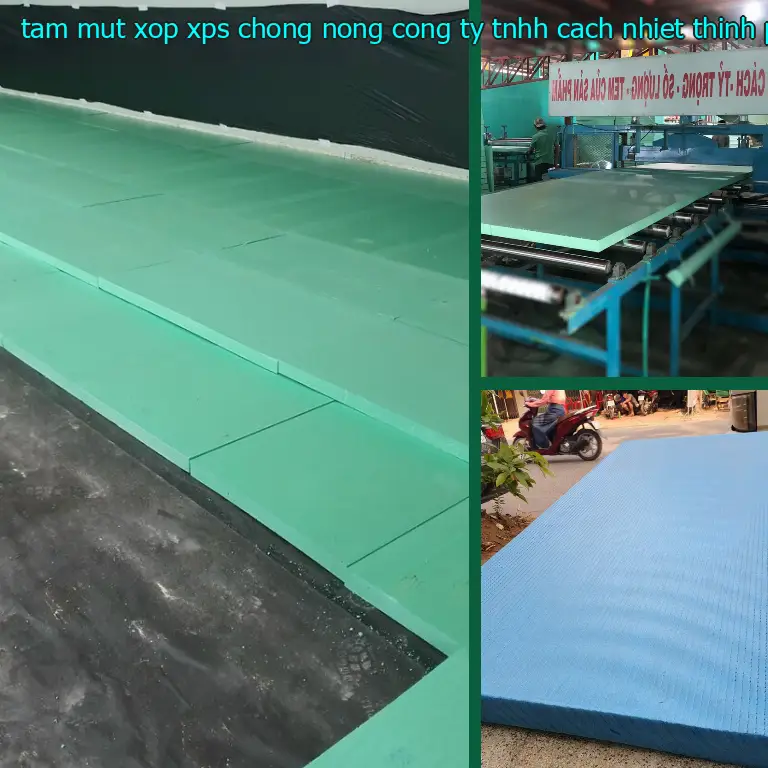 Xuất xứ tấm mút xốp XPS chống nóng Công ty TNHH cách nhiệt Thịnh Phát: Viet Nam