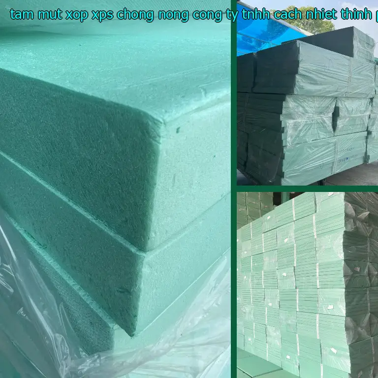Danh mục tấm mút xốp XPS chống nóng Công ty TNHH cách nhiệt Thịnh Phát: Xốp XPS Foam