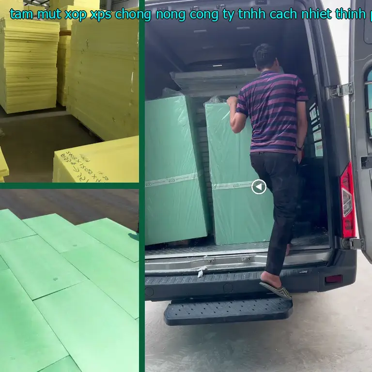 Tấm mút xốp XPS chống nóng Công ty TNHH cách nhiệt Thịnh Phát
