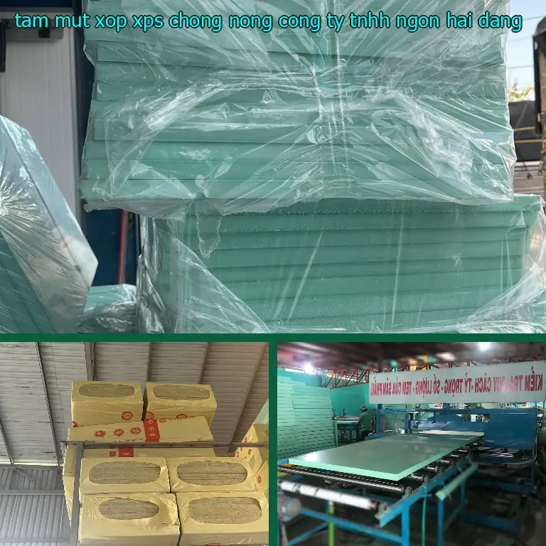 Tấm mút xốp XPS chống nóng Công ty TNHH Ngọn Hải Đăng
