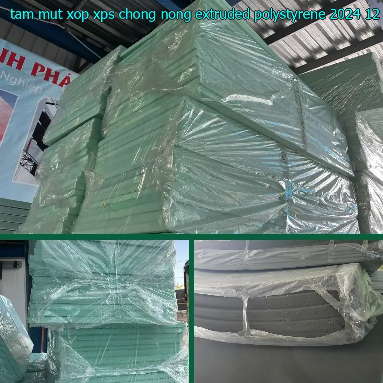 Ngày sản xuất tấm mút xốp XPS chống nóng Extruded Polystyrene: 2024-12-01 Ngày sản xuất tấm mút xốp XPS chống nóng Extruded Polystyrene: 2024-12-01