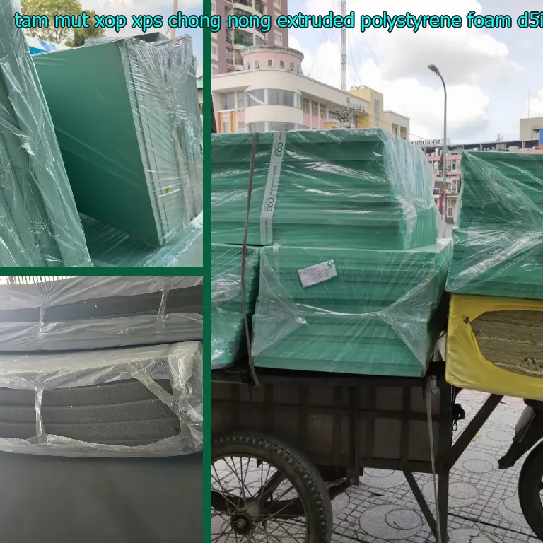 Model tấm mút xốp XPS chống nóng Extruded Polystyrene Foam: D5IMQW