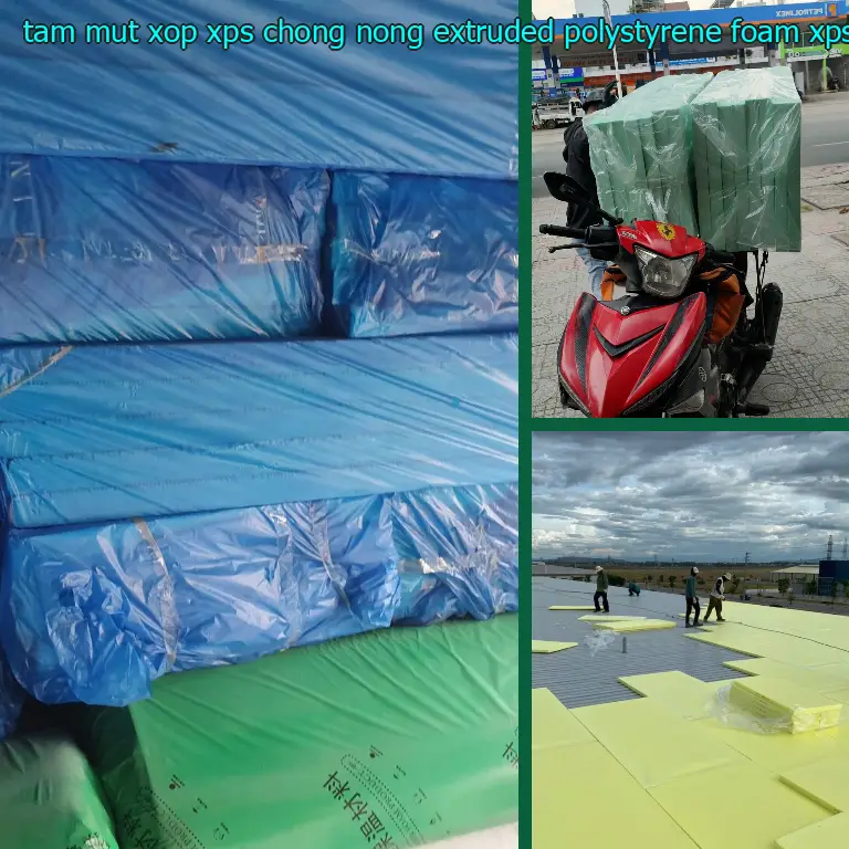 Danh mục tấm mút xốp XPS chống nóng Extruded Polystyrene Foam: XPS Foam Board