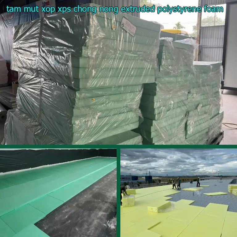 Tấm mút xốp XPS chống nóng Extruded Polystyrene Foam