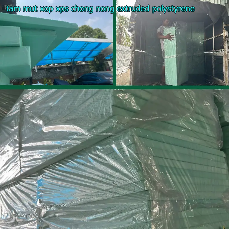 Tấm mút xốp XPS chống nóng Extruded Polystyrene