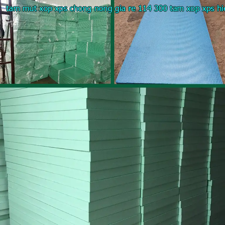 Nhà sản xuất tấm mút xốp XPS chống nóng giá rẻ 114.300₫: Tấm xốp XPS Hiệp Thành Nhà sản xuất tấm mút xốp XPS chống nóng giá rẻ 114.300₫: Tấm xốp XPS Hiệp Thành