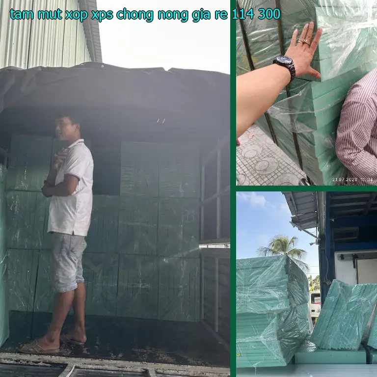 Tấm mút xốp XPS chống nóng giá rẻ 114.300₫