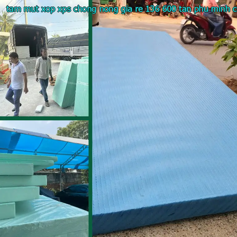 Nhà sản xuất tấm mút xốp XPS chống nóng giá rẻ 136.600₫: Tân Phú Minh Corp