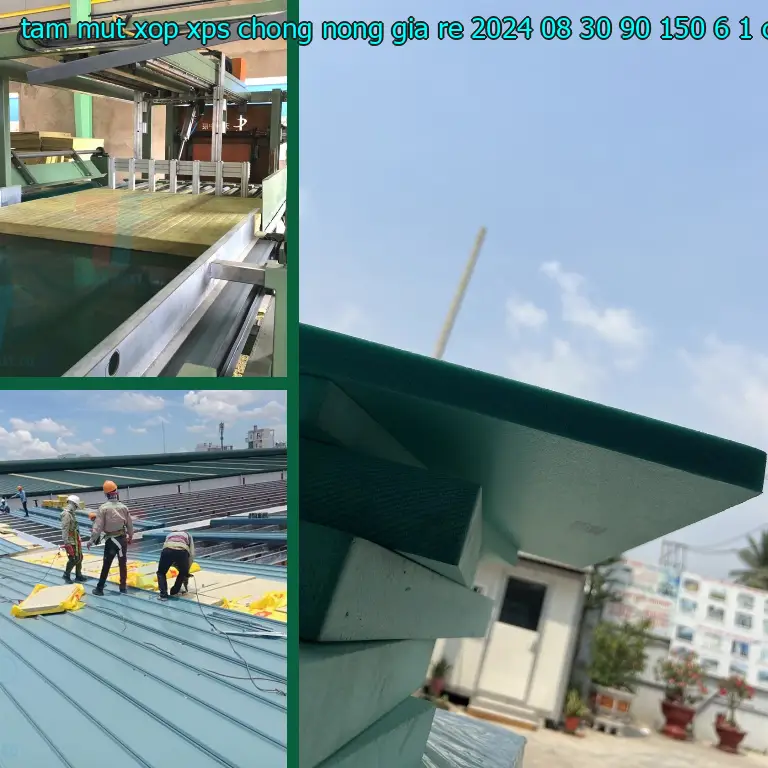 Kích thước tấm mút xốp XPS chống nóng giá rẻ 2024-08-30: 90*150*6.1 cm