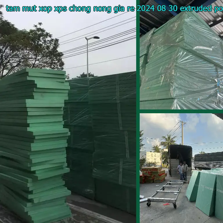 Chất liệu tấm mút xốp XPS chống nóng giá rẻ 2024-08-30: Extruded Polystyrene