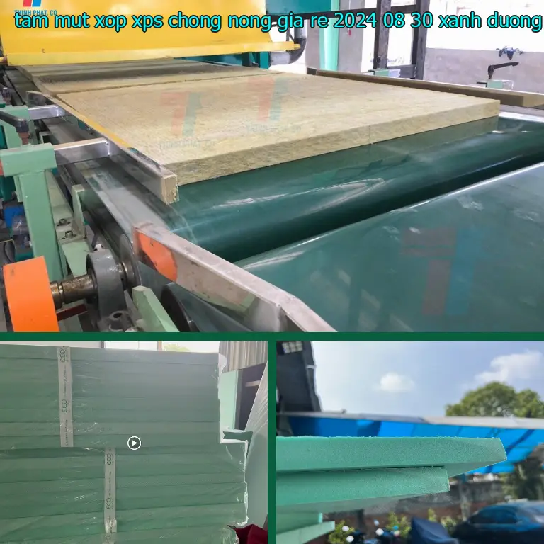 Màu sắc tấm mút xốp XPS chống nóng giá rẻ 2024-08-30: Xanh dương