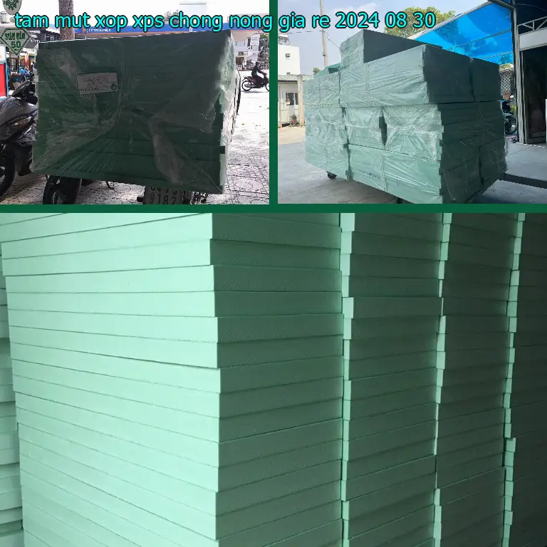 Tấm mút xốp XPS chống nóng giá rẻ 2024-08-30