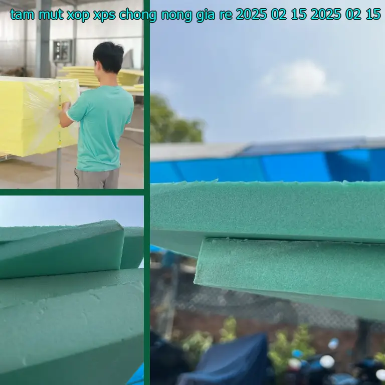 Ngày sản xuất tấm mút xốp XPS chống nóng giá rẻ 2025-02-15: 2025-02-15 Ngày sản xuất tấm mút xốp XPS chống nóng giá rẻ 2025-02-15: 2025-02-15