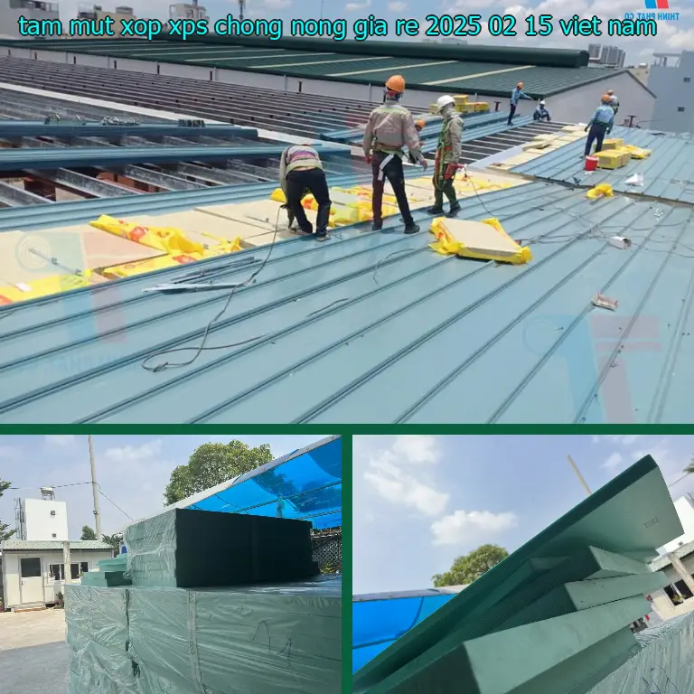 Xuất xứ tấm mút xốp XPS chống nóng giá rẻ 2025-02-15: Viet Nam Xuất xứ tấm mút xốp XPS chống nóng giá rẻ 2025-02-15: Viet Nam