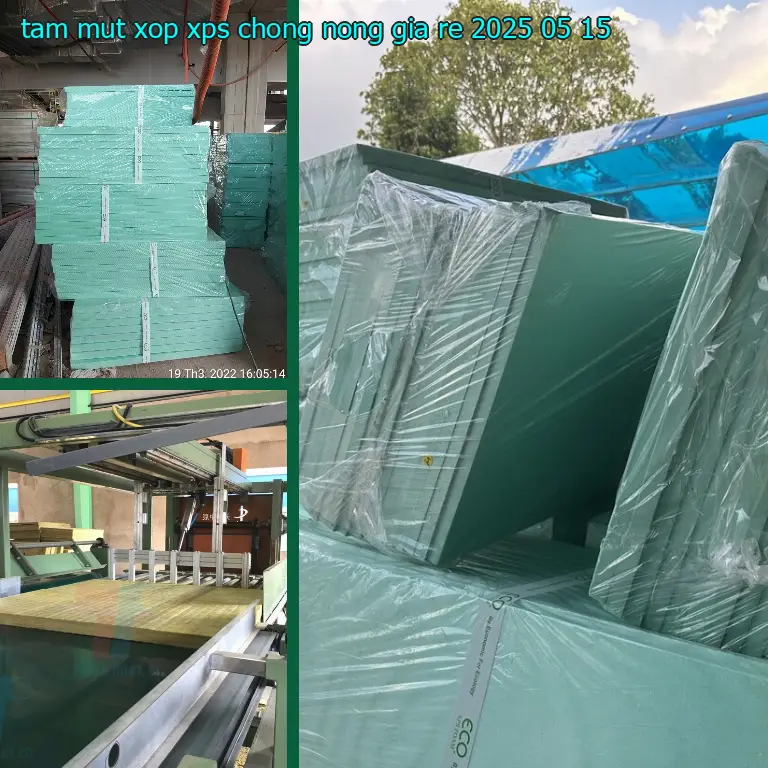 Tấm mút xốp XPS chống nóng giá rẻ 2025-05-15