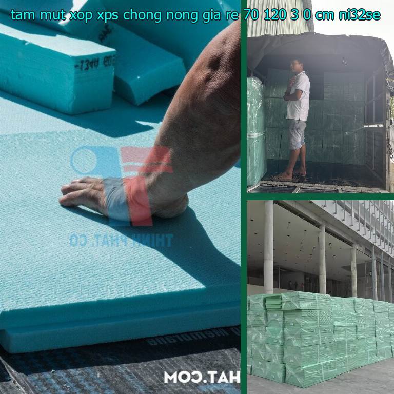 Model tấm mút xốp XPS chống nóng giá rẻ 70*120*3.0 cm: NI32SE Model tấm mút xốp XPS chống nóng giá rẻ 70*120*3.0 cm: NI32SE
