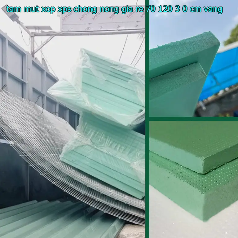 Màu sắc tấm mút xốp XPS chống nóng giá rẻ 70*120*3.0 cm: Vàng Màu sắc tấm mút xốp XPS chống nóng giá rẻ 70*120*3.0 cm: Vàng
