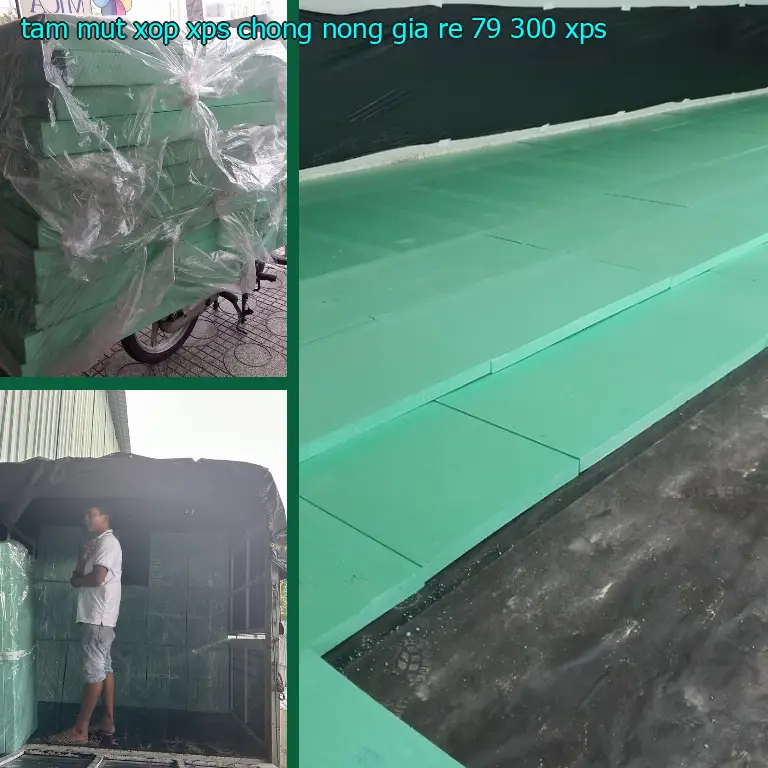 Chất liệu tấm mút xốp XPS chống nóng giá rẻ 79.300₫: XPS Chất liệu tấm mút xốp XPS chống nóng giá rẻ 79.300₫: XPS