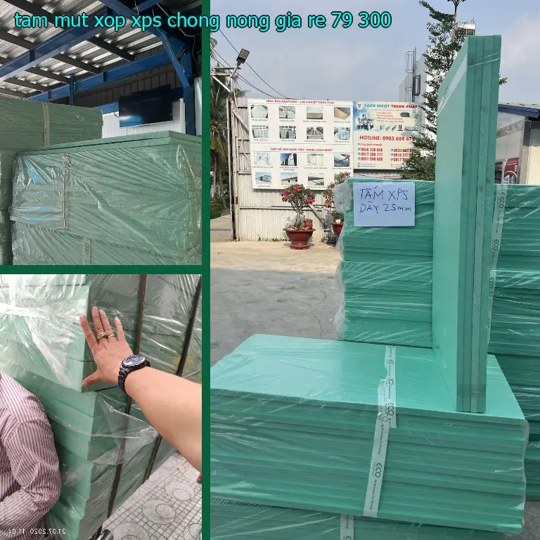 Tấm mút xốp XPS chống nóng giá rẻ 79.300₫