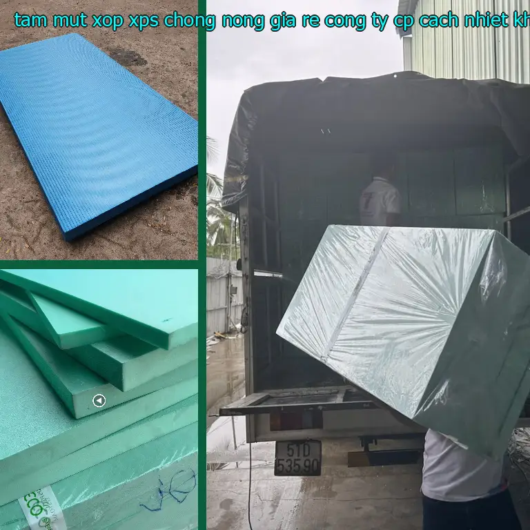 Chất liệu tấm mút xốp XPS chống nóng giá rẻ Công ty CP cách nhiệt Khải Hoàn: XPS Chất liệu tấm mút xốp XPS chống nóng giá rẻ Công ty CP cách nhiệt Khải Hoàn: XPS