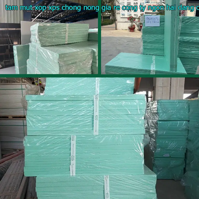 Nhà sản xuất tấm mút xốp XPS chống nóng giá rẻ Công ty Ngọn Hải Đăng: Công ty CP thương mại XNK Tân Phú Bình Nhà sản xuất tấm mút xốp XPS chống nóng giá rẻ Công ty Ngọn Hải Đăng: Công ty CP thương mại XNK Tân Phú Bình