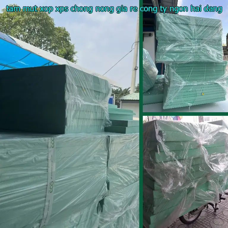 Tấm mút xốp XPS chống nóng giá rẻ Công ty Ngọn Hải Đăng
