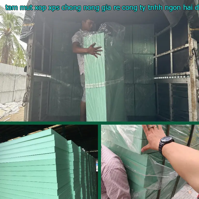 Model tấm mút xốp XPS chống nóng giá rẻ Công ty TNHH Ngọn Hải Đăng: 15XD9V