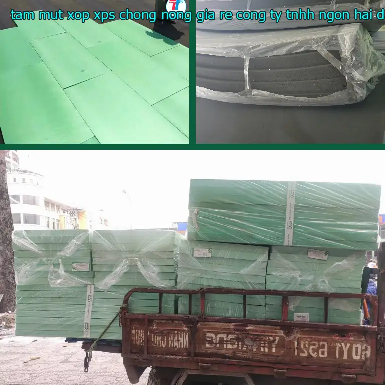 Màu sắc tấm mút xốp XPS chống nóng giá rẻ Công ty TNHH Ngọn Hải Đăng: Vàng