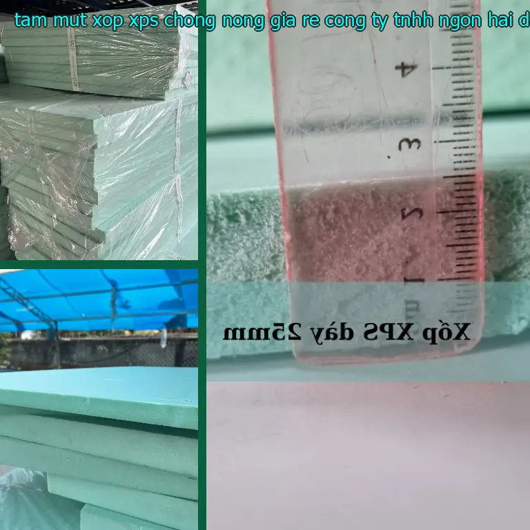 Xuất xứ tấm mút xốp XPS chống nóng giá rẻ Công ty TNHH Ngọn Hải Đăng: Viet Nam