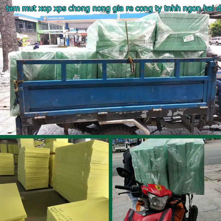 Tấm mút xốp XPS chống nóng giá rẻ Công ty TNHH Ngọn Hải Đăng