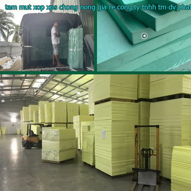 Màu sắc tấm mút xốp XPS chống nóng giá rẻ Công ty TNHH TM - DV - phát triển Việt Hưng: Xanh dương