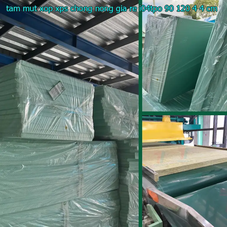 Kích thước tấm mút xốp XPS chống nóng giá rẻ I04TPO: 90*120*4.4 cm Kích thước tấm mút xốp XPS chống nóng giá rẻ I04TPO: 90*120*4.4 cm