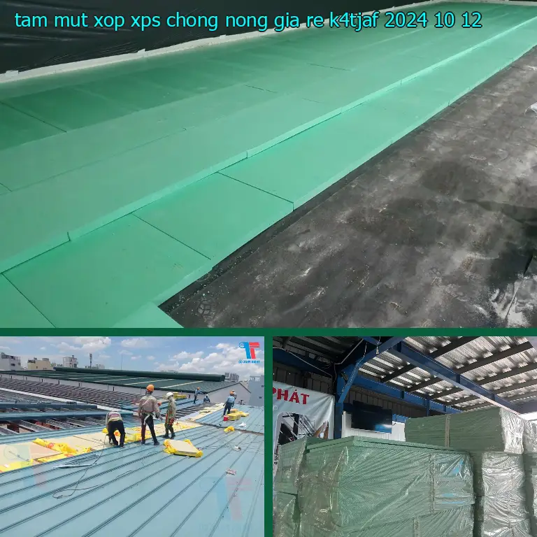 Ngày sản xuất tấm mút xốp XPS chống nóng giá rẻ K4TJAF: 2024-10-12